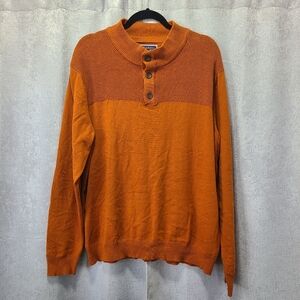 Club Room Men's Turtleneck Sweater in Orange‎
